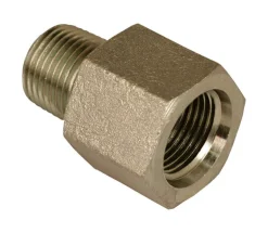 Apache Steel 1/2 in. D X 1/2 in. D Hydraulic Adapter 1 pk