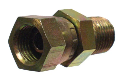 Apache Steel 1/2 in. D X 1/2 in. D Hydraulic Adapter