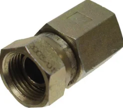 Apache Steel 1/2 in. D X 1/2 in. D Hydraulic Adapter 1 pk