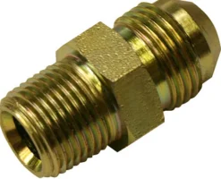 Apache Steel 1/2 in. D X 3/8 in. D Hydraulic Adapter 1 pk