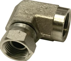 Apache Steel 1/2 in. D X 1/2 in. D Hydraulic Adapter 1 pk