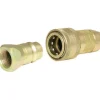 Apache Steel 3/8 in. D X 3/8 in. D Hydraulic Coupler 2 pk