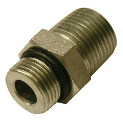 Apache Steel 1/2 in. D X 1/2 in. D Hydraulic Adapter 1 pk