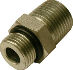 Apache Steel 1/2 in. D X 1/2 in. D Hydraulic Adapter 1 pk