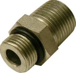 Apache Steel 5/8 in. D X 1/2 in. D Hydraulic Adapter 1 pk
