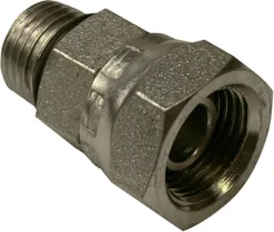Apache Steel 5/8 in. D X 1/2 in. D Hydraulic Adapter 1 pk