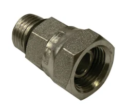Apache Steel 5/8 in. D X 1/2 in. D Hydraulic Adapter 1 pk