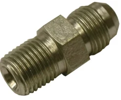 Apache Steel 1/2 in. D X 1/2 in. D Hydraulic Adapter 1 pk