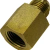Apache Steel 3/8 in. D X 3/8 in. D Hydraulic Adapter 1 pk