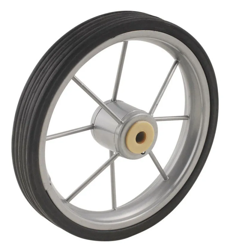 Apex 5-1/2 in. H X 7/8 in. W X 5-1/2 in. L Shopping Cart Wheel