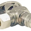 Apollo PEX A 1/2 in. Barb in to X 3/8 in. Compression Chrome Plated Stop Valve