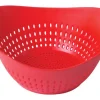 Architec Homegrown Gourmet Red Bamboo Colander 4 qt