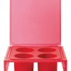 Architec Homegrown Gourmet Red Silicone Deep Herb Freezer Tray
