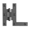 Arcon 1-11/16 in. W X 3 in. L Smooth Black Iron H-L Hinge 1 pk