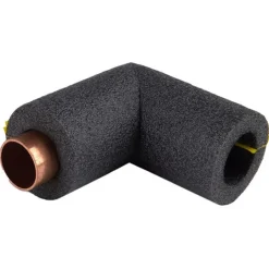 Armacell Tundra Polyethylene Foam Black Flexible Pipe Insulation Elbow 3/4 Pipe x 1/2 Thick in.