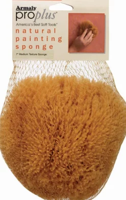Armaly ProPlus Brown Natural Sponge Painting Sponge (Pack of 6).