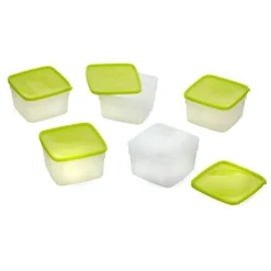 Arrow Home Products 1 pt White Food Storage Container Set 5 pk