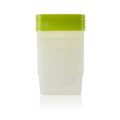 Arrow Home Products 1 pt White Food Storage Container Set 5 pk