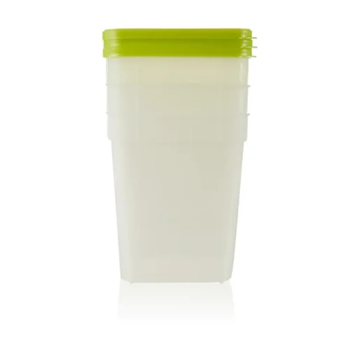Arrow Home Products 1 qt White Food Storage Container Set 3 pk