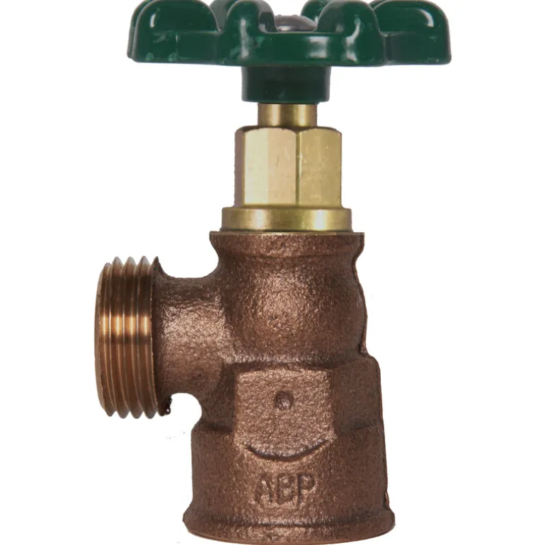 Arrowhead 1/2 in. FIP MHT Brass Boiler Drain