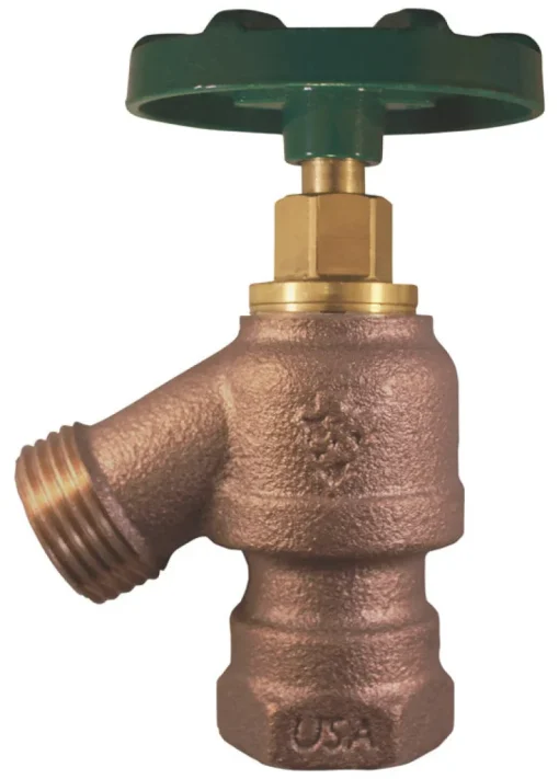 Arrowhead 1/2 or 3/4 in. FIP Hose Brass Garden Valve