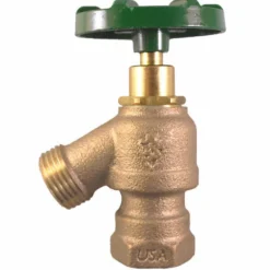 Arrowhead 1/2 or 3/4 in. FIP Hose Brass Garden Valve