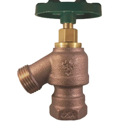 Arrowhead 1/2 or 3/4 in. FIP Hose Brass Garden Valve