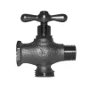 Arrowhead Brass 1/2 in. FIP X 3/4 in. Brass Stop Valve