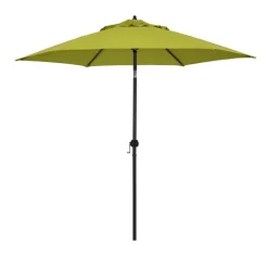 Astella 9 ft. Tiltable Lime Green Market Umbrella