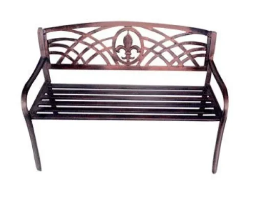 Astonica Bench 50.4" L X 24" W X 34" H Cast Iron