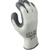 Atlas Therma Fit Unisex Indoor/Outdoor Rubber Latex Cold Weather Work Gloves Gray S 1 pair (Pack of 12)