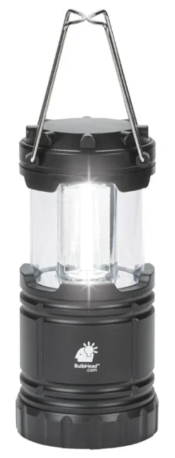 Atomic Black Ultra Bright Tactical 350 Lumens Aluminum Casing LED Lantern