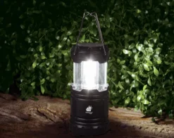 Atomic Black Ultra Bright Tactical 350 Lumens Aluminum Casing LED Lantern