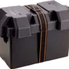 Attwood 9067-1 16-7/8" X 9-5/8" X 10-7/8" Black Power Guard 27 Battery Box