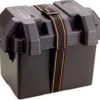 Attwood 9065-1 14" X 9-5/8" X 10-5/8" Black Standard Battery Box