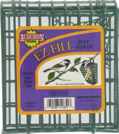 Audubon Park Wild Bird 4 oz Metal Basket Suet Feeder