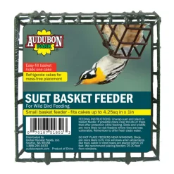 Audubon Park Wild Bird 4 oz Metal Basket Suet Feeder