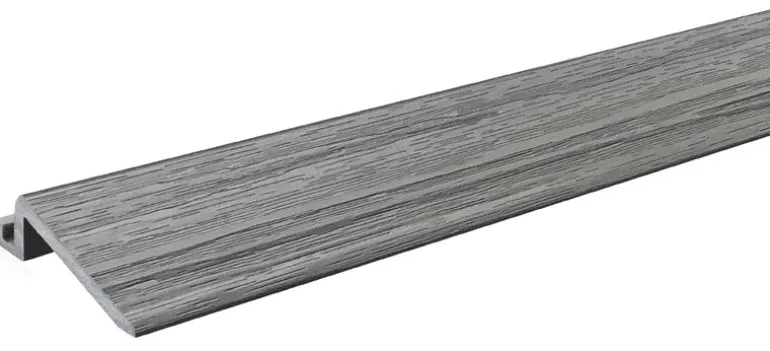 Aura 1 in. H X 3 in. W X 24 in. L Prefinished Gray Oak Polystyrene Floor Transition