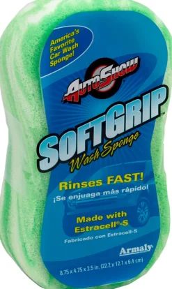 AutoShow SoftGrip 8.75 in. L X 4.75 in. W Sponge (Pack of 12)