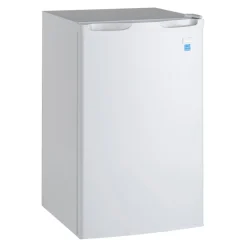 Avanti 4.4 cu. ft. 110 W White Glass Steel Mini Refrigerator
