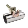 B & K Galvanized 430 Stainless Steel Pipe Repair Clamp 3/4 Dia. in. 150 PSI (Pack of 6)