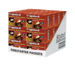 B & K Products Ignite-O Wax Organic No Greasy Residue Indoor/Outdoor Fire Starter 15 min. Burn