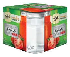 Ball Collection Elite Regular Mouth Canning Jar 1 pt. 4 pk (Pack of 4)