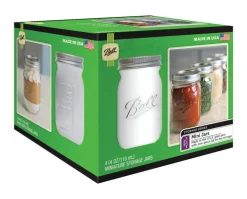 Ball Mini Mouth Storage Jar 4 oz. 4 pk (Pack of 6)