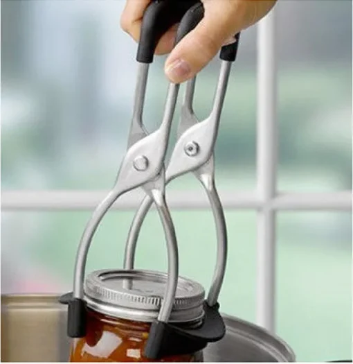 Ball Stainless Steel Wide Mouth Secure-Grip Jar Lifter 8.4 H x 3.2 W x 3.5 D in. with Comfort Handle