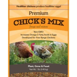 Barenbrug Chick's Mix Mixed Partial Shade/Sun Forage Seed 1 lb