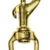 Baron 1-1/4 in. D X 4-7/8 in. L Polished Bronze Bolt Snap 38 lb