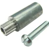 Barton Kramer 1 in. L Silver Handle Extension 1 pk