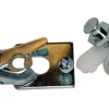 Barton Kramer Chrome Silver Steel Closet Door Hanger Set 1 pk