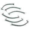 Barton Kramer Gray Stainless Steel Screen Clip 6 pk